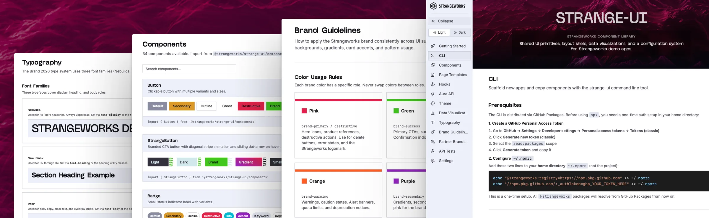Strange-UI — the component library behind the client optimization apps